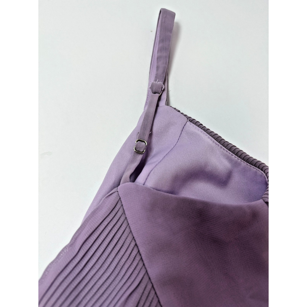 Prom Dress Long Formal Lilac Lavender Evening Gown Birdy Grey Bridesmaid Small - Picture 7 of 10